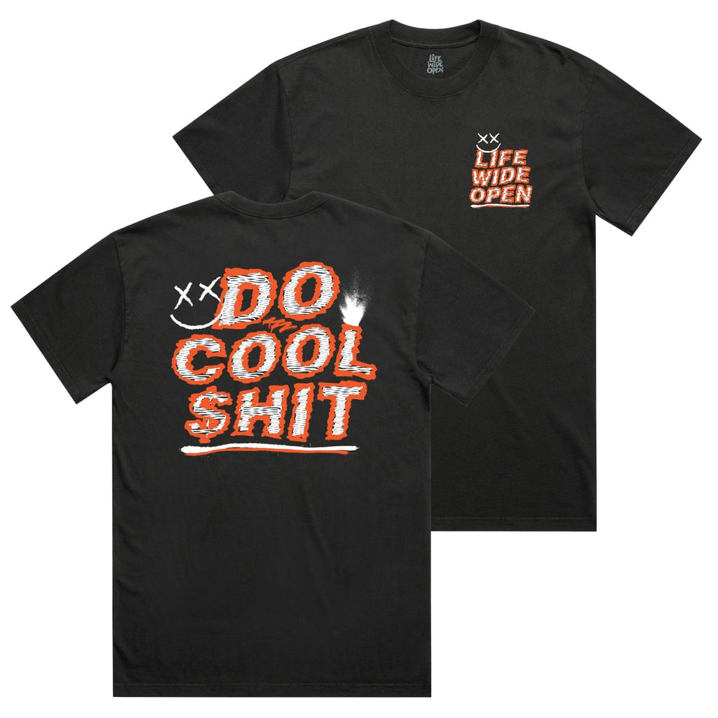 Black Do Cool $hit Tee Hoodie, Sweatshirt | ZylaModa.com (Image 3)