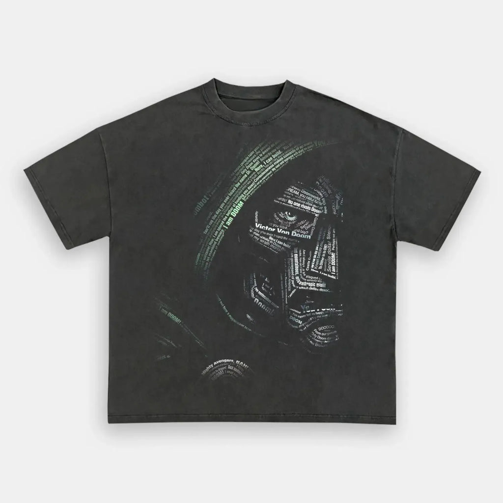 DOCTOR DOOM WORD FACE TEE Hoodie, Sweatshirt | ZylaModa.com (Image 2)