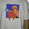 DOG AND CHAINSAW T-Shirt, Anime T-Shirt, Cute Shirt, Vintage Unisex Graphic T-Shirt Hoodie, Sweatshirt | ZylaModa.com