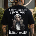 DON'T LIKE ME F@CK OFF Defiant Nun Print Men's T-Shirt Hoodie, Sweatshirt | ZylaModa.com