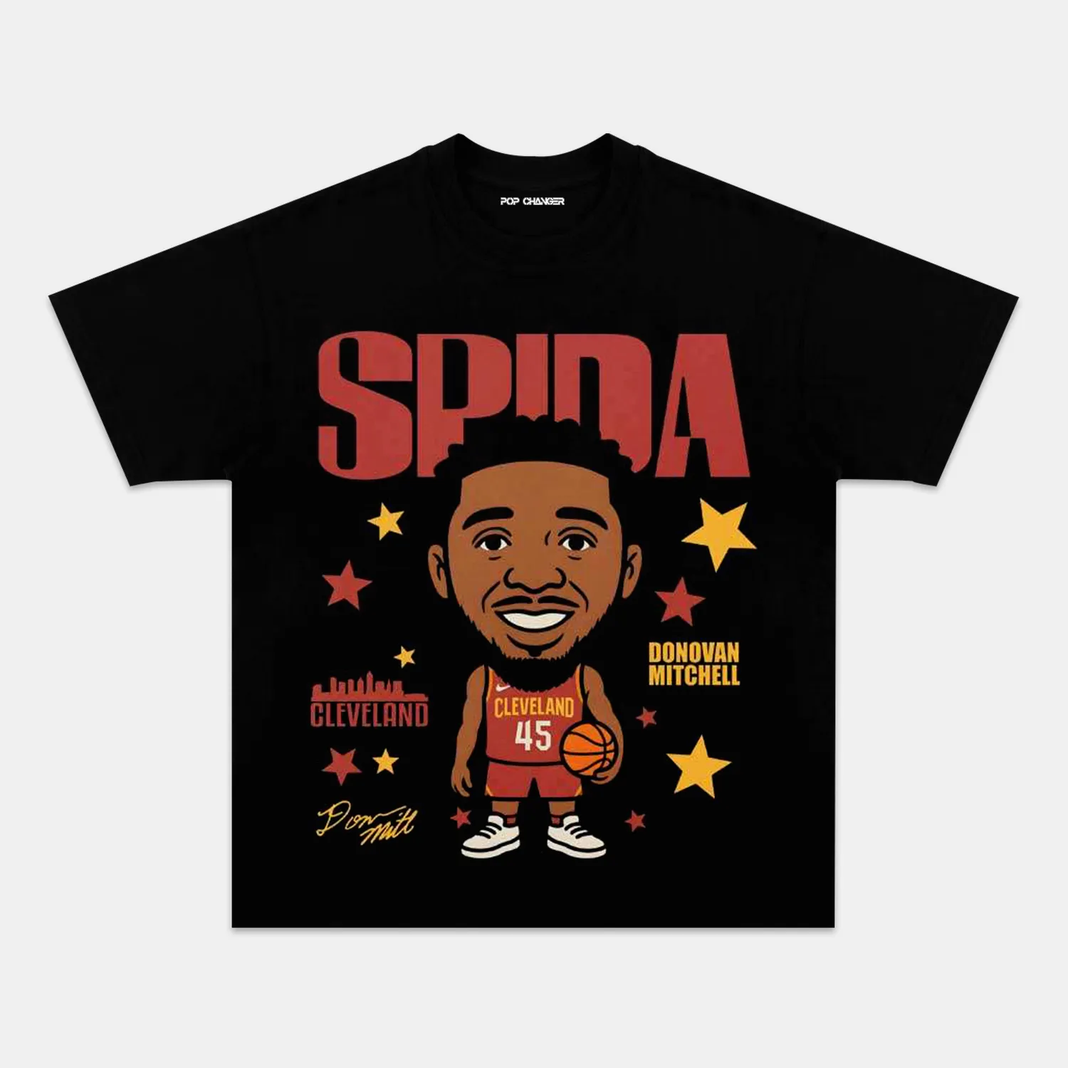 DONOVAN MITCHELL CARTOON TEE Style001 Hoodie, Sweatshirt | ZylaModa.com (Image 3)