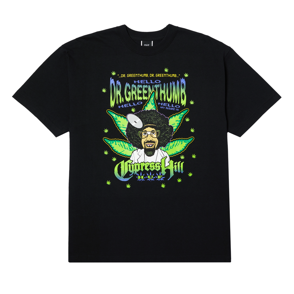 HUF x Cypress Hill Dr Greenthumb T-Shirt Hoodie, Sweatshirt | ZylaModa.com (Image 1)