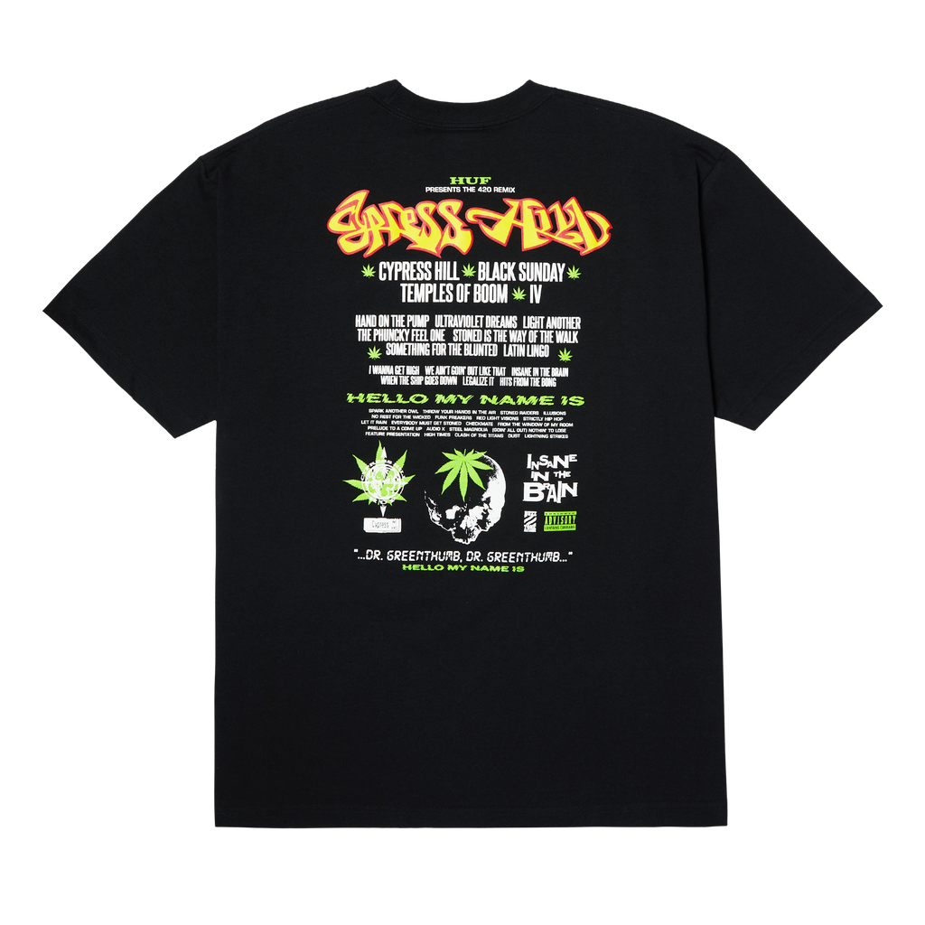 HUF x Cypress Hill Dr Greenthumb T-Shirt Hoodie, Sweatshirt | ZylaModa.com (Image 2)