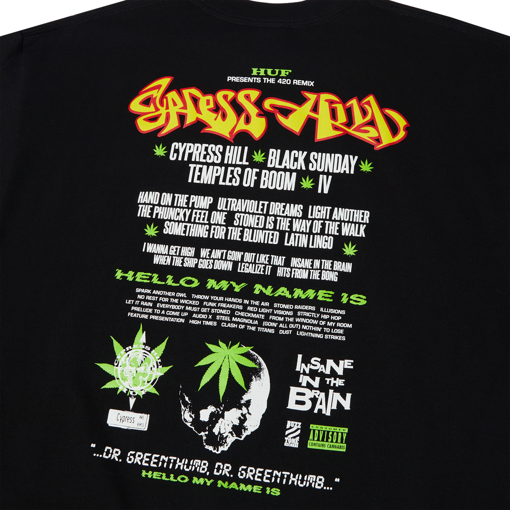 HUF x Cypress Hill Dr Greenthumb T-Shirt Hoodie, Sweatshirt | ZylaModa.com (Image 4)