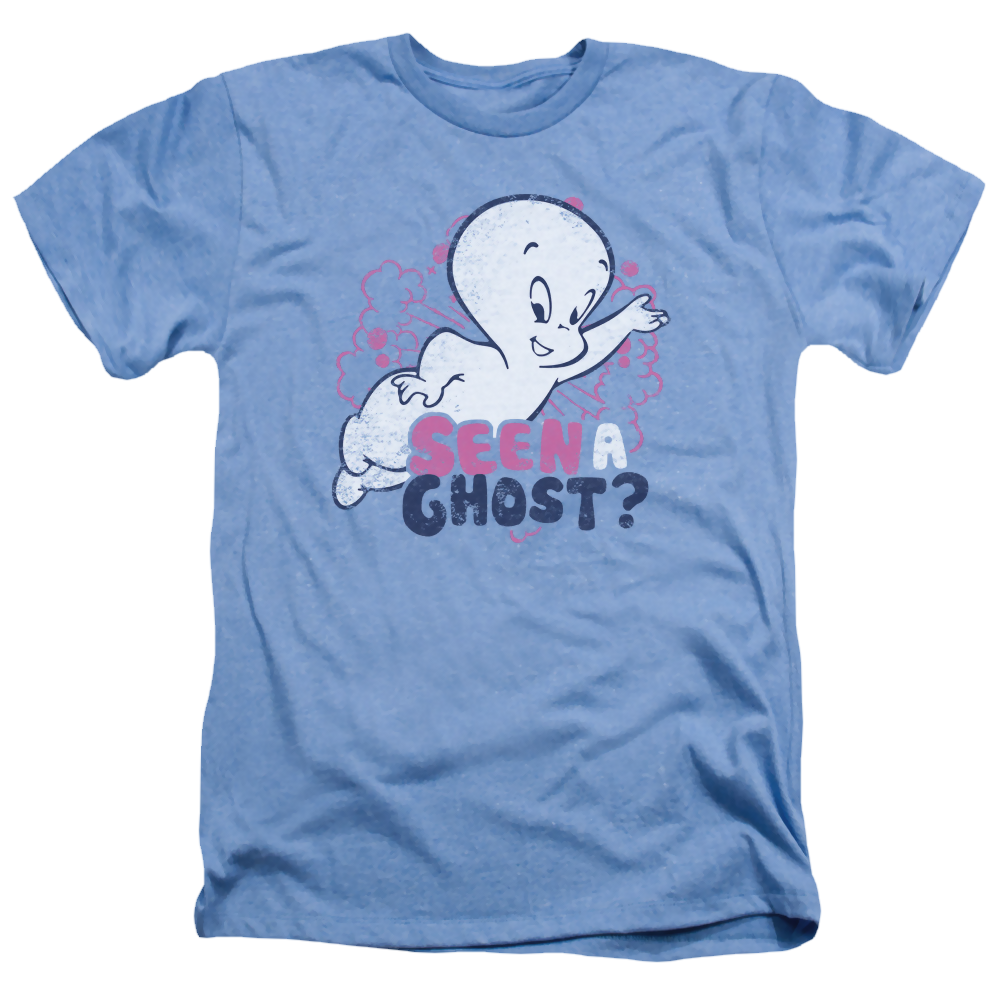 Casper the Friendly Ghost Seen A Ghost - Men's Heather T-Shirt Hoodie, Sweatshirt | ZylaModa.com