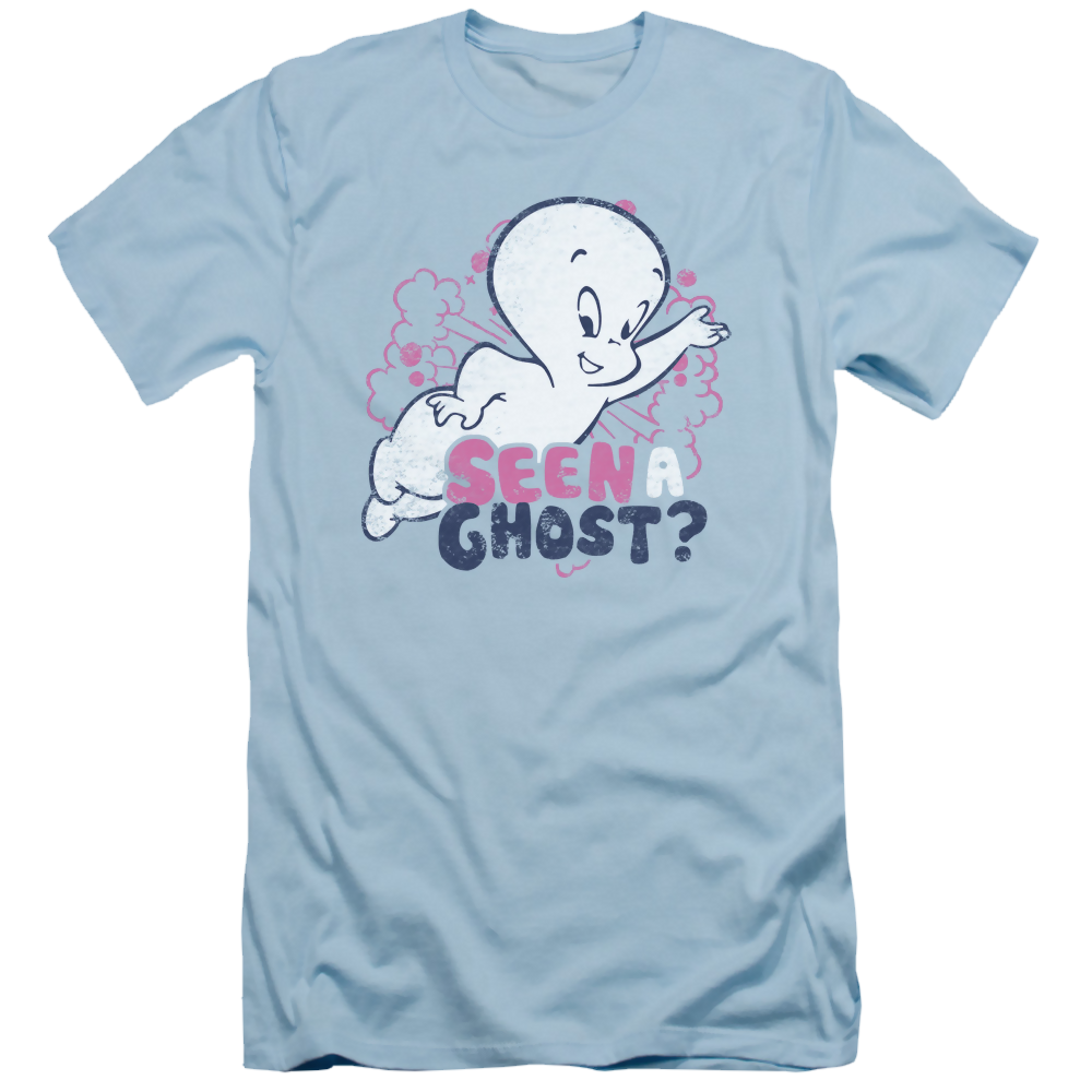 Casper the Friendly Ghost Seen A Ghost - Men's Slim Fit T-Shirt Hoodie, Sweatshirt | ZylaModa.com