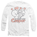 Casper the Friendly Ghost Hearts - Men's Long Sleeve T-Shirt Hoodie, Sweatshirt | ZylaModa.com
