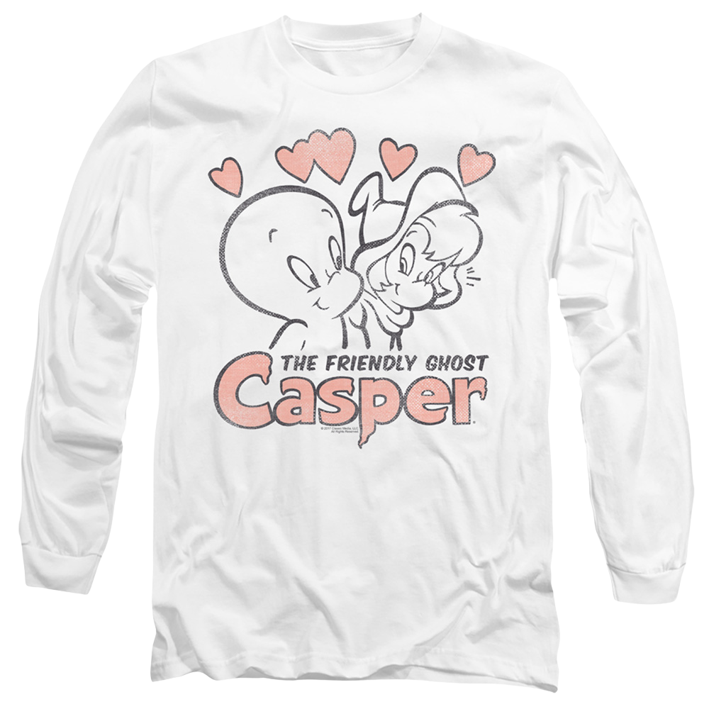 Casper the Friendly Ghost Hearts - Men's Long Sleeve T-Shirt Hoodie, Sweatshirt | ZylaModa.com