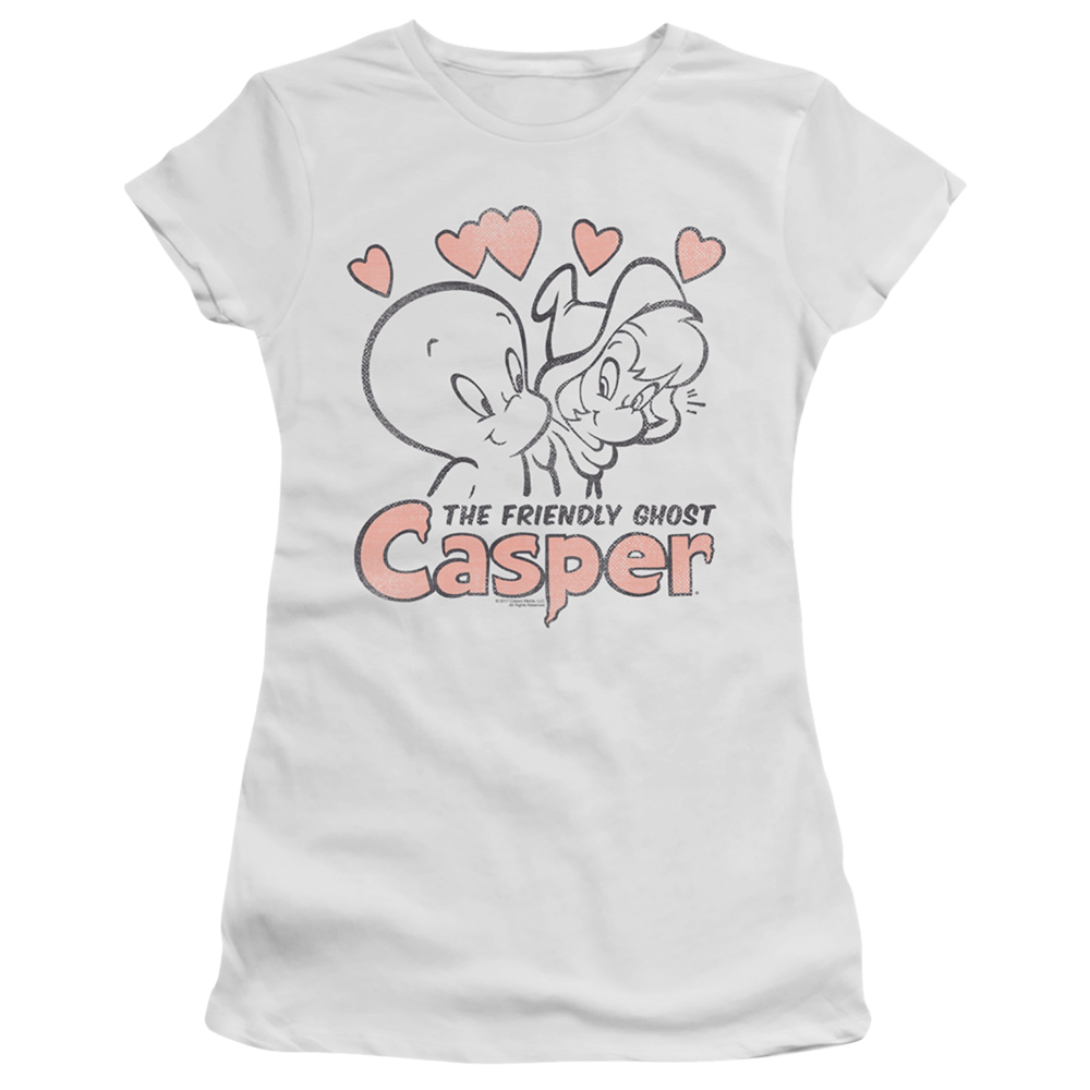 Casper the Friendly Ghost Hearts - Juniors T-Shirt Hoodie, Sweatshirt | ZylaModa.com