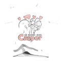 Casper the Friendly Ghost Hearts - Kid's T-Shirt Hoodie, Sweatshirt | ZylaModa.com