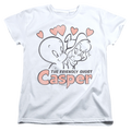 Casper the Friendly Ghost Hearts - Women's T-Shirt Hoodie, Sweatshirt | ZylaModa.com