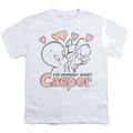 Casper the Friendly Ghost Hearts - Youth T-Shirt Hoodie, Sweatshirt | ZylaModa.com