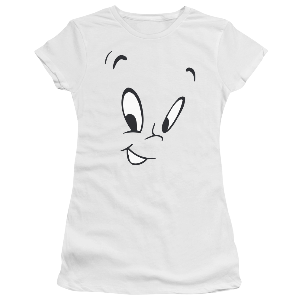 Casper the Friendly Ghost Face - Juniors T-Shirt Hoodie, Sweatshirt | ZylaModa.com