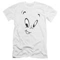 Casper the Friendly Ghost Face - Men's Premium Slim Fit T-Shirt Hoodie, Sweatshirt | ZylaModa.com