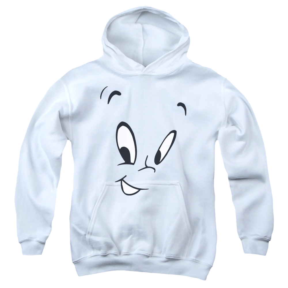 Casper the Friendly Ghost Face - Youth Hoodie T-Shirts, Sweatshirt | ZylaModa.com