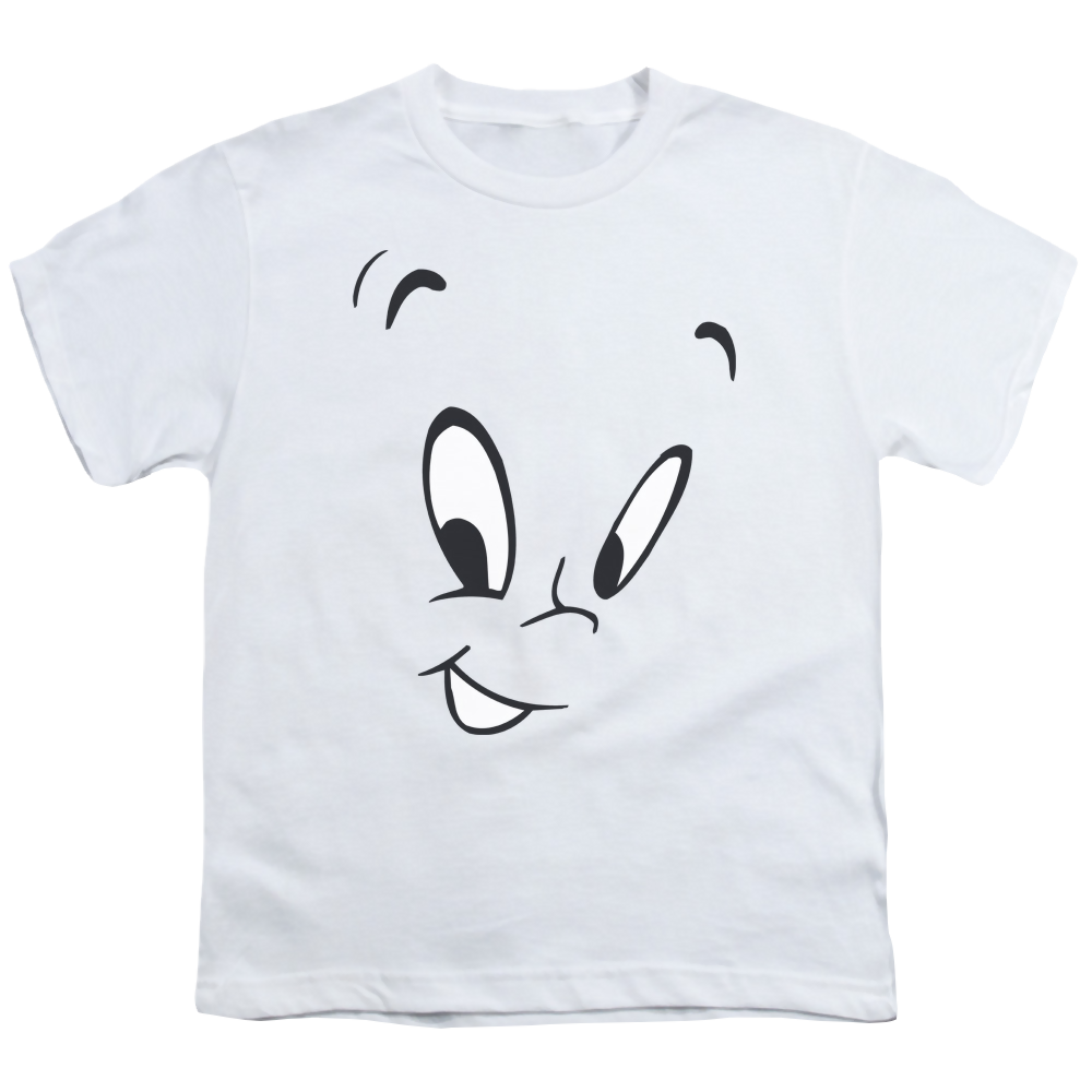 Casper the Friendly Ghost Face - Youth T-Shirt Hoodie, Sweatshirt | ZylaModa.com