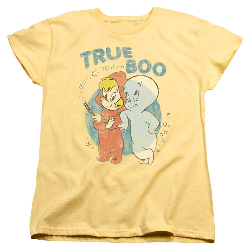 Casper the Friendly Ghost True Boo - Women's T-Shirt Hoodie, Sweatshirt | ZylaModa.com
