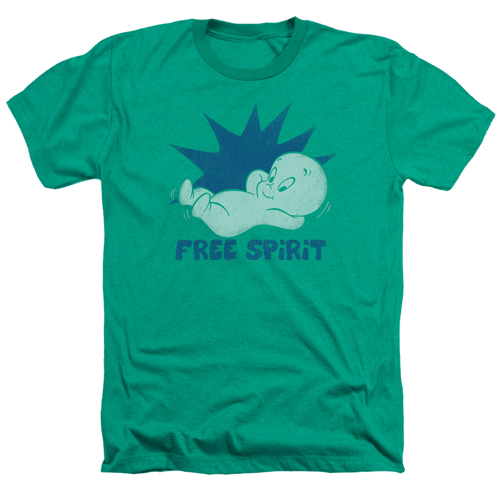 Casper the Friendly Ghost Free Spirit - Men's Heather T-Shirt Hoodie, Sweatshirt | ZylaModa.com