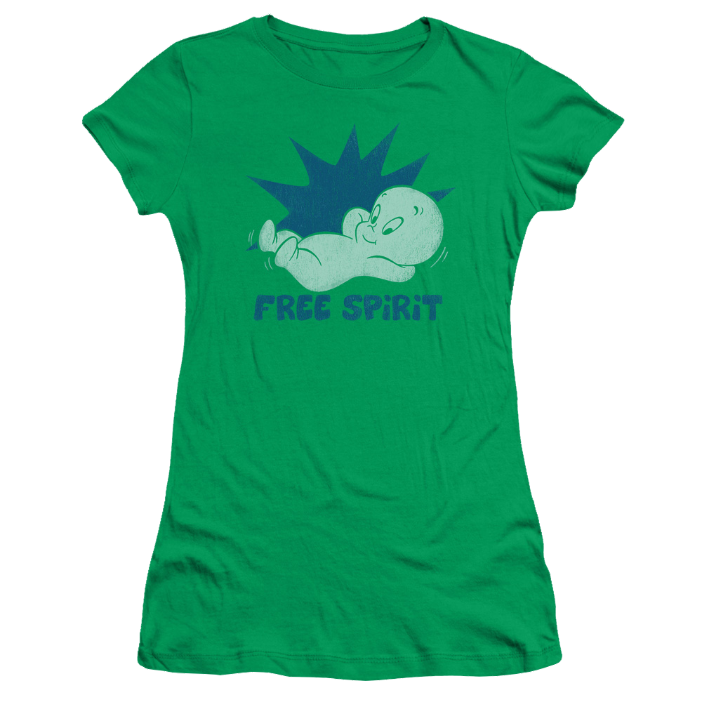 Casper the Friendly Ghost Free Spirit - Juniors T-Shirt Hoodie, Sweatshirt | ZylaModa.com
