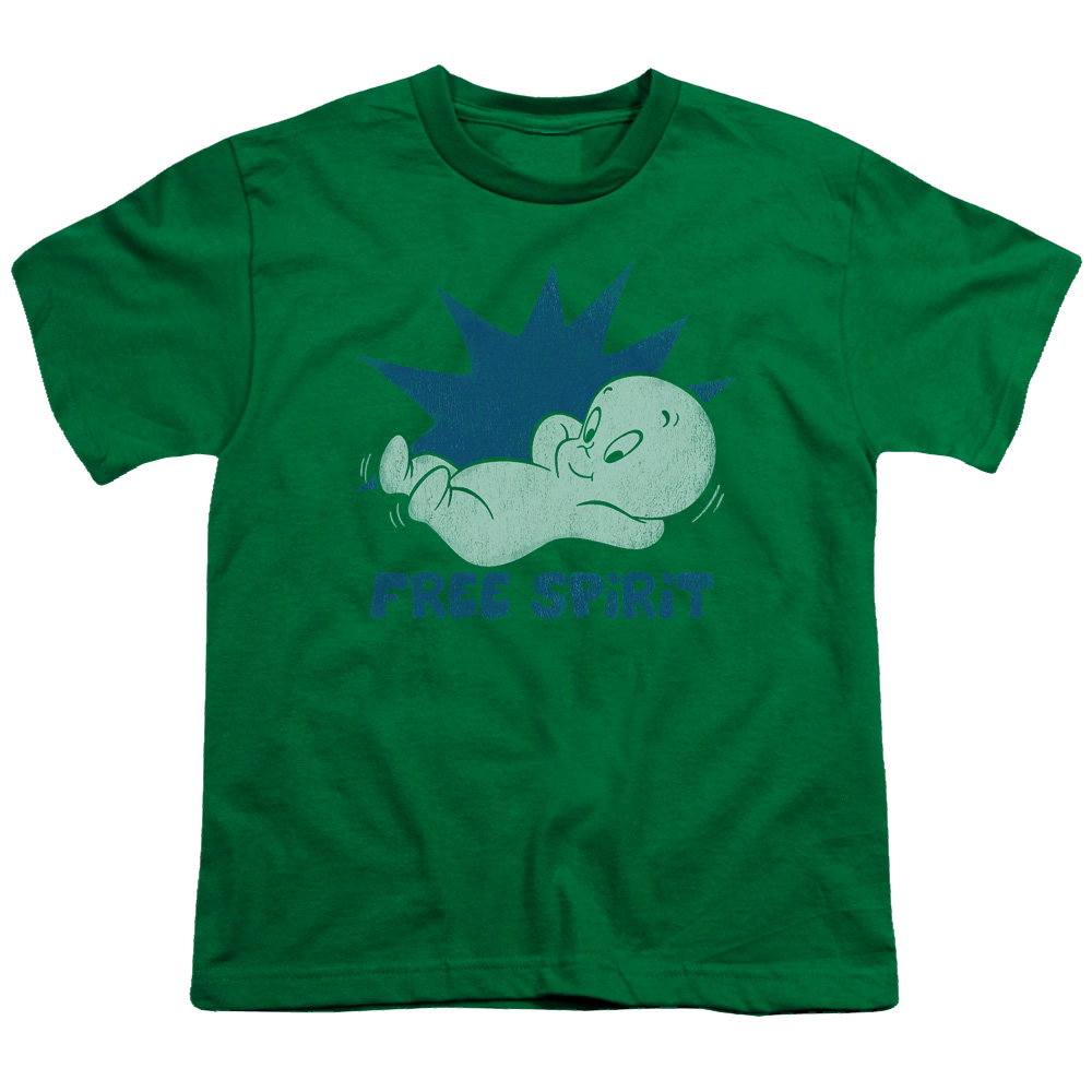 Casper the Friendly Ghost Free Spirit - Youth T-Shirt Hoodie, Sweatshirt | ZylaModa.com