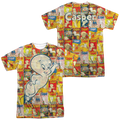 Casper the Friendly Ghost Covered (Front/Back Print) - Men's All-Over Print T-Shirt Hoodie, Sweatshirt | ZylaModa.com