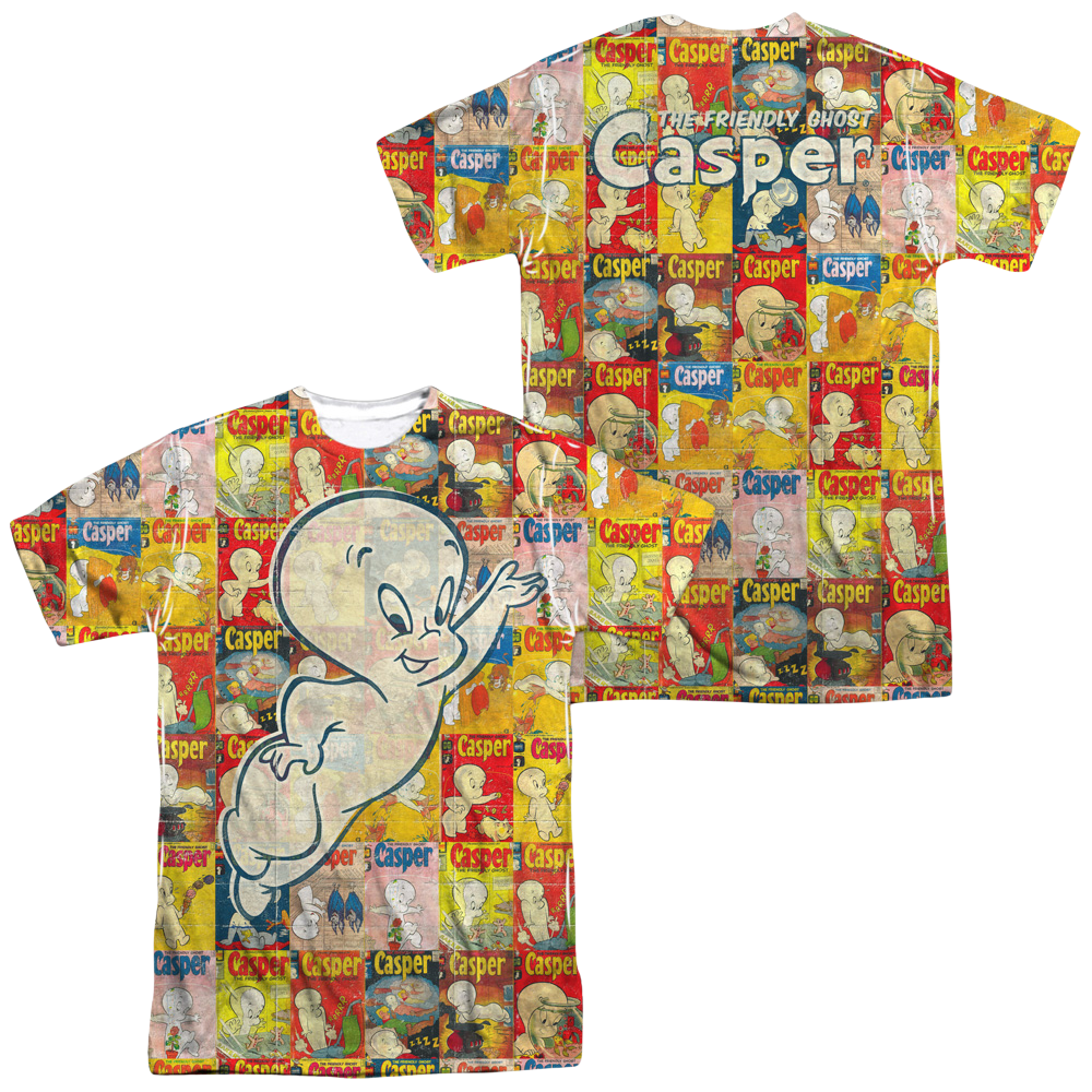 Casper the Friendly Ghost Covered (Front/Back Print) - Men's All-Over Print T-Shirt Hoodie, Sweatshirt | ZylaModa.com
