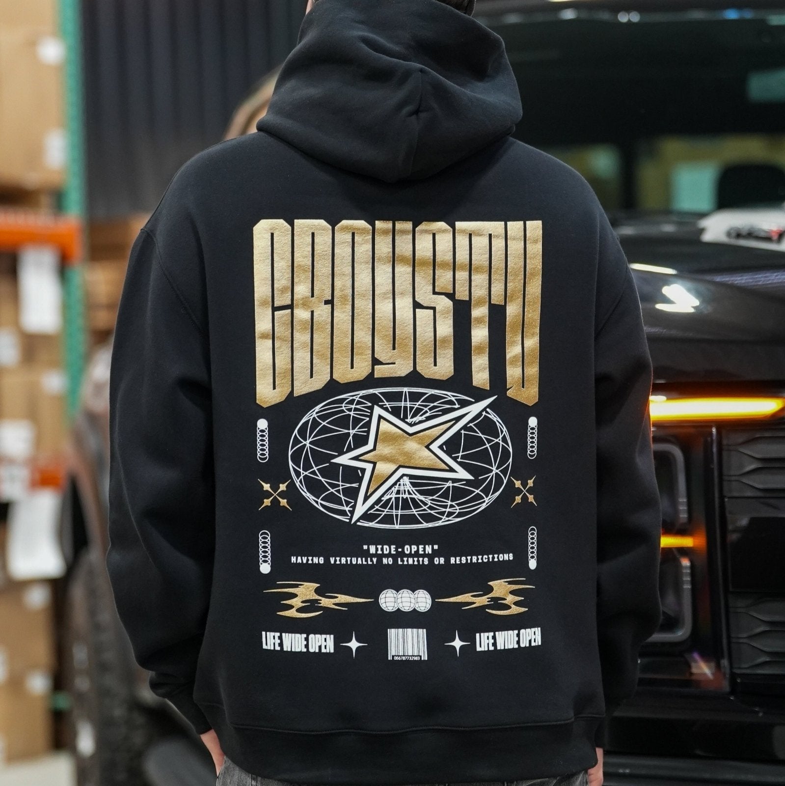Gold EVO Hoodie T-Shirts, Sweatshirt | ZylaModa.com (Image 3)