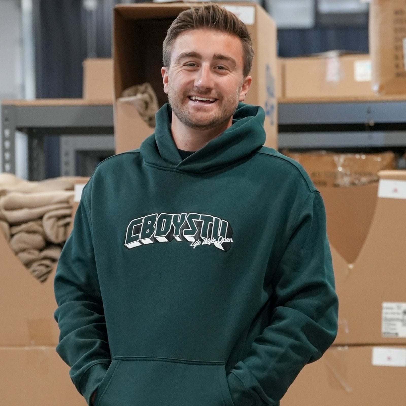Collegiate Applique Hoodie T-Shirts, Sweatshirt | ZylaModa.com (Image 4)