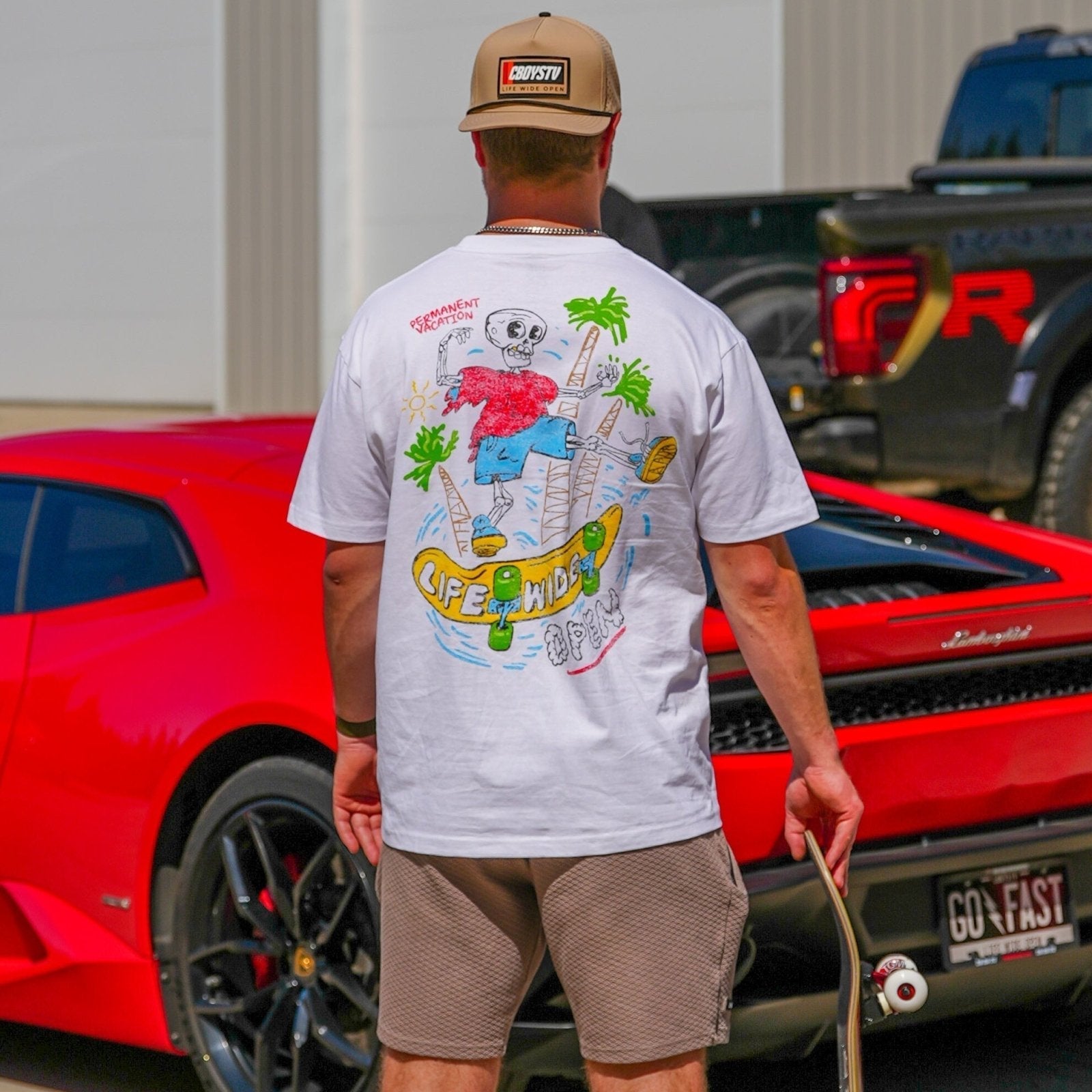 Permanent Vacation Tee 2025 Hoodie, Sweatshirt | ZylaModa.com (Image 4)