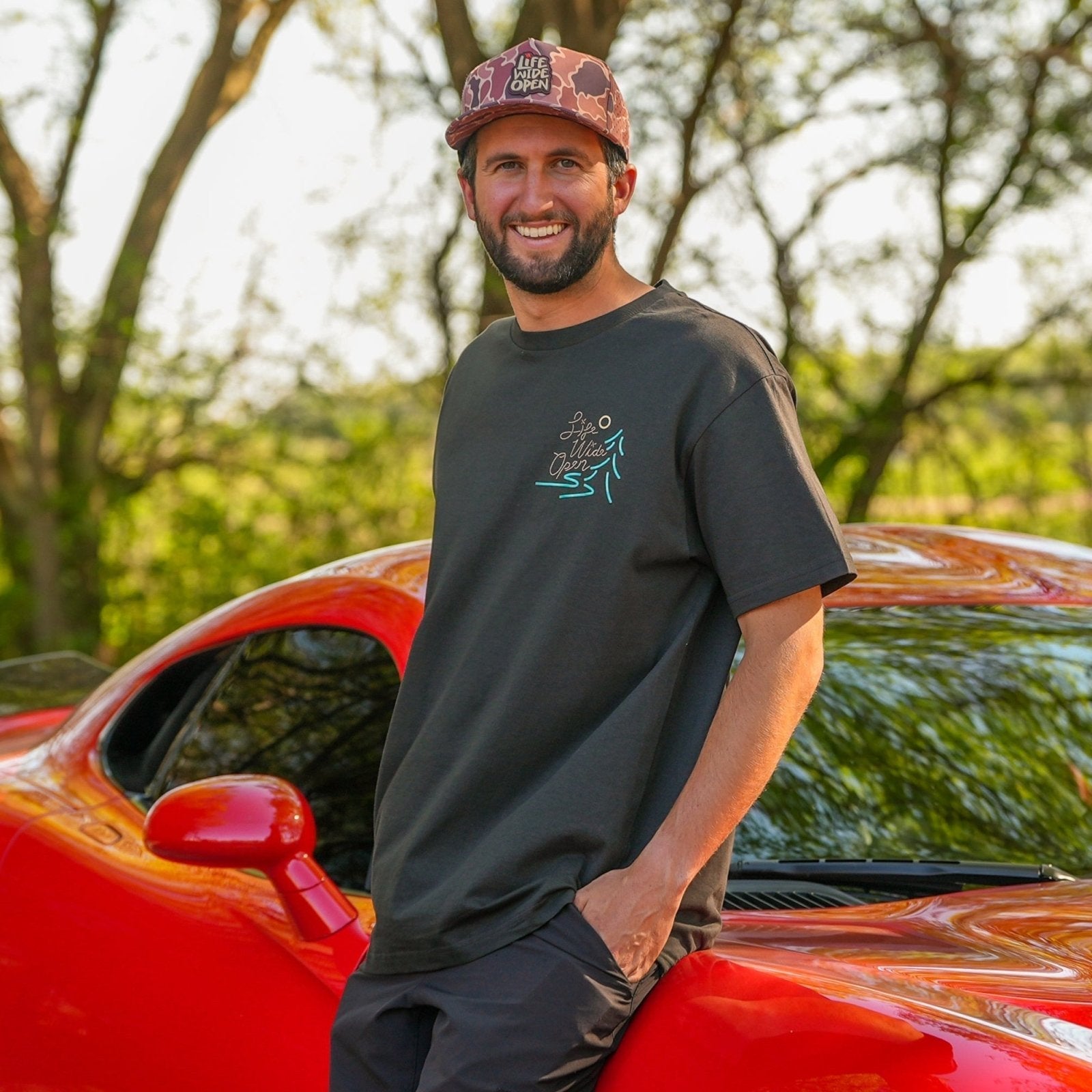 Neon Fishing Tee Hoodie, Sweatshirt | ZylaModa.com (Image 3)
