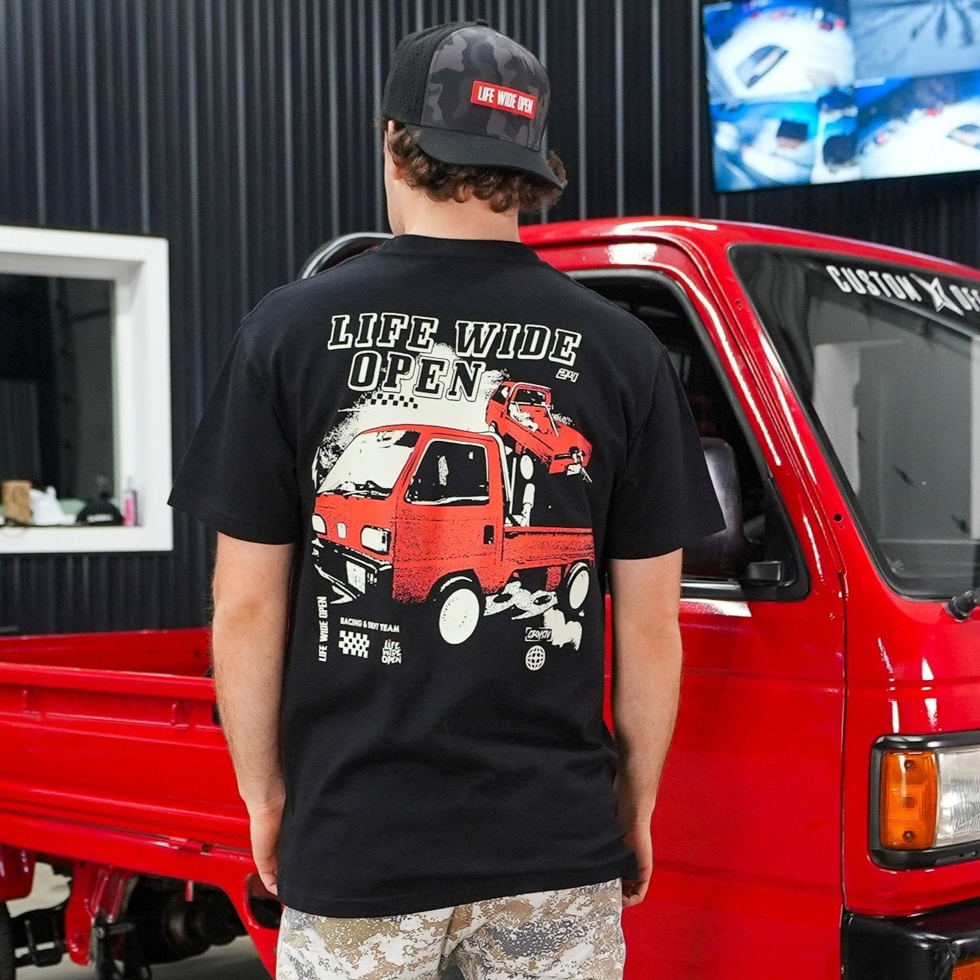 Mini Truck Graphic Tee Hoodie, Sweatshirt | ZylaModa.com (Image 5)