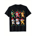 Dabbing Santa Elf Friends Christmas Xmas Dab T-Shirt for Men Women, Christmas Thanksgiving Birthday T-Shirt Gift for Men...