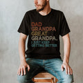 Dad Grandpa Great Grandpa Shirt Best Father T-shirt New Dad Shirt Gift For Dad Gift For Hubby Father's Day Gift Best...