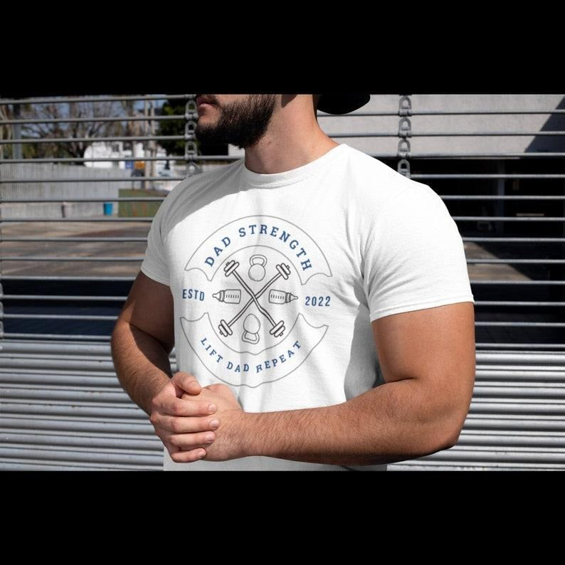 Dad Strength Men's Tee Hoodie, Sweatshirt | ZylaModa.com