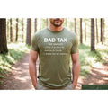 Dad Tax Shirt, Humor Quotes Shirt, Funny Dad Shirt, Cute Shirt for Dad, Taxation Shirt, Ensures Food Isnt Poisonous...