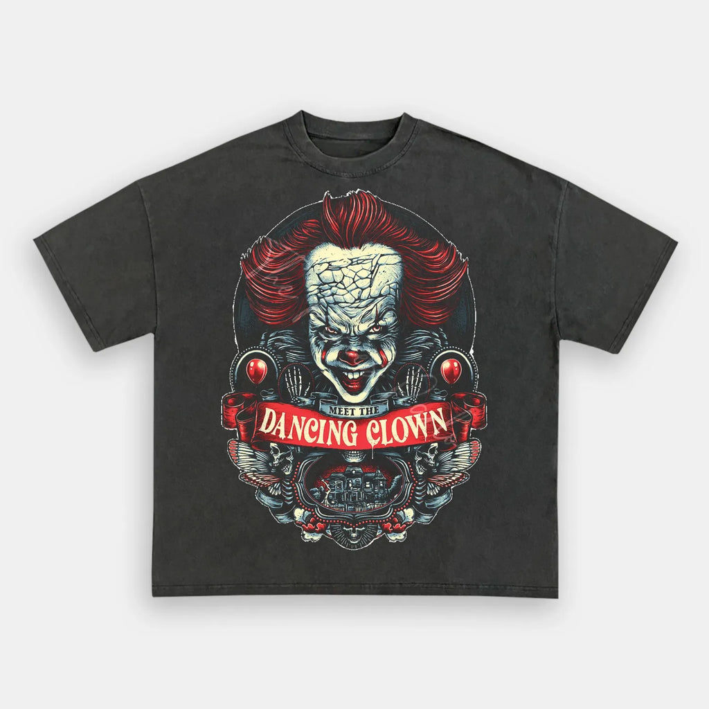 Dancing Clown Tee Hoodie, Sweatshirt | ZylaModa.com (Image 1)