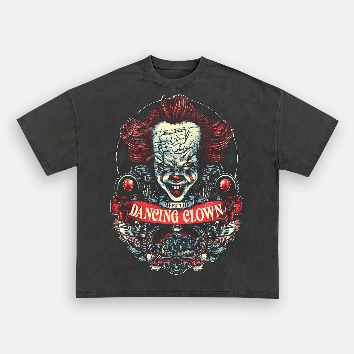 Dancing Clown Tee Hoodie, Sweatshirt | ZylaModa.com (Image 4)
