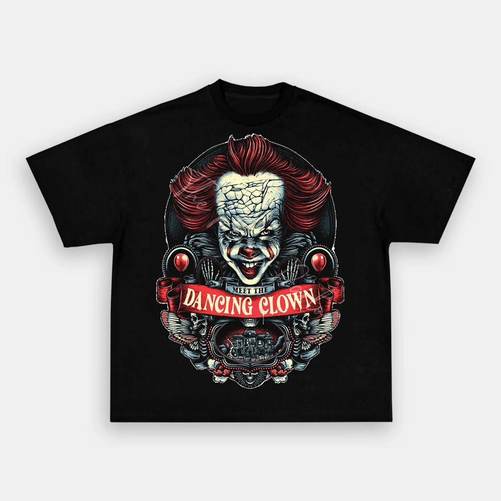 Dancing Clown Tee Hoodie, Sweatshirt | ZylaModa.com (Image 3)