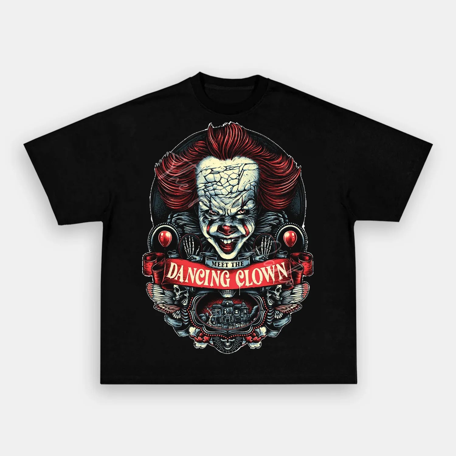 Dancing Clown Tee Hoodie, Sweatshirt | ZylaModa.com (Image 3)