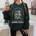 Dark Romance Book Club Sweatshirt, Vintage Dark Romance Hoodie, Book Lovers, Romantasy, Retro Readers Shirt, Book Nerds...