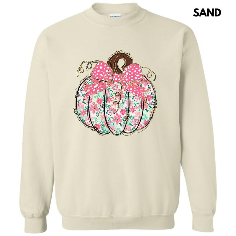 Darling Floral Pumpkin Sweatshirt 'NLB' T-Shirts, Hoodie | ZylaModa.com