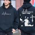 Ddeftones Hoodie On Back, Heavy Metal Band Hoodie, Around The Fur, Unisex Sweater Pullover Tee Sweatshirt | ZylaModa.com