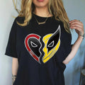 Dead pool & Wolv erine Best Friends Shirt Graphic Tee Shirt Men Women Unisex Cotton Hoodie, Sweatshirt | ZylaModa.com