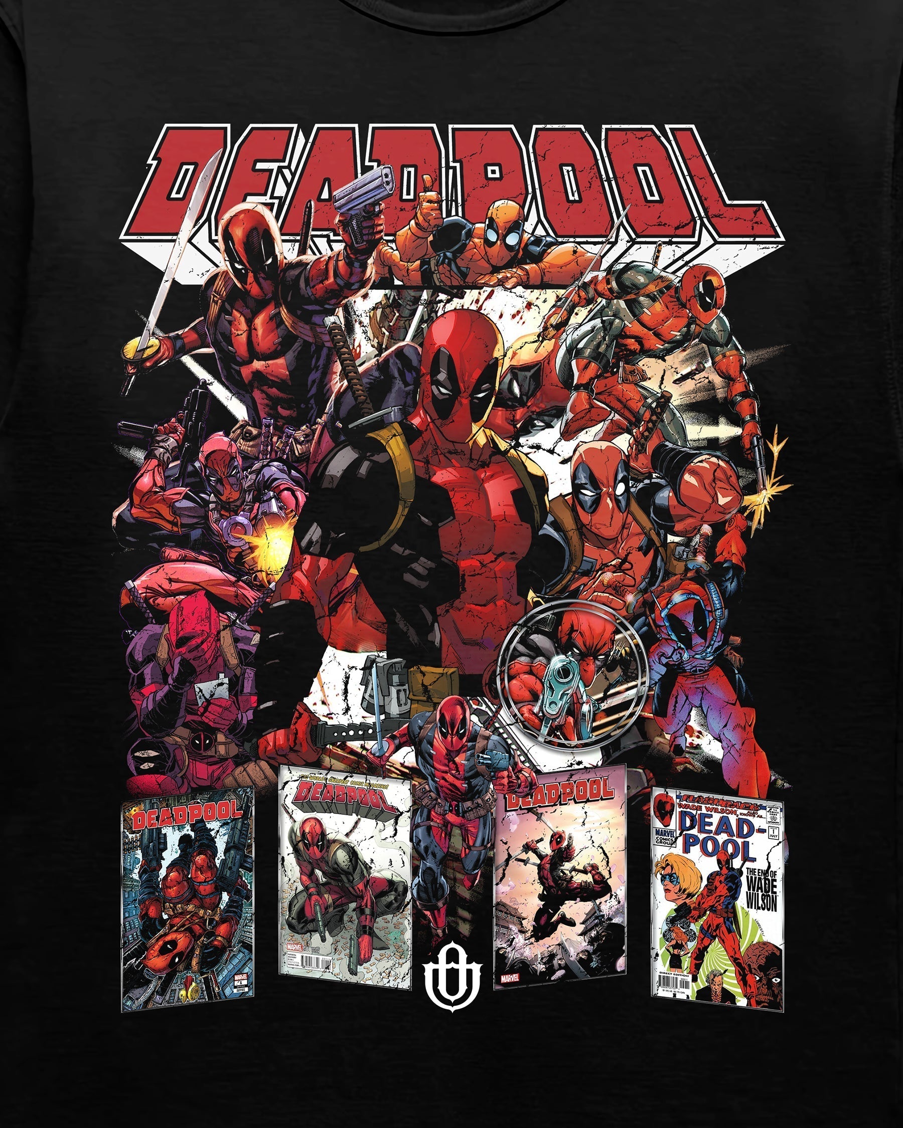 Comics 'Deadpool' T-Shirt Hoodie, Sweatshirt | ZylaModa.com (Image 2)