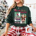 Dear Santa Just Books This Year Shirt, Vintage Book Lover Christmas Sweatshirt, All Booked For Christmas T-shirt,...
