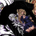 Death Note Misa Amane T- Shirt Manga Anime Blackwhite Shirt Soft Tee Hoodie, Sweatshirt | ZylaModa.com