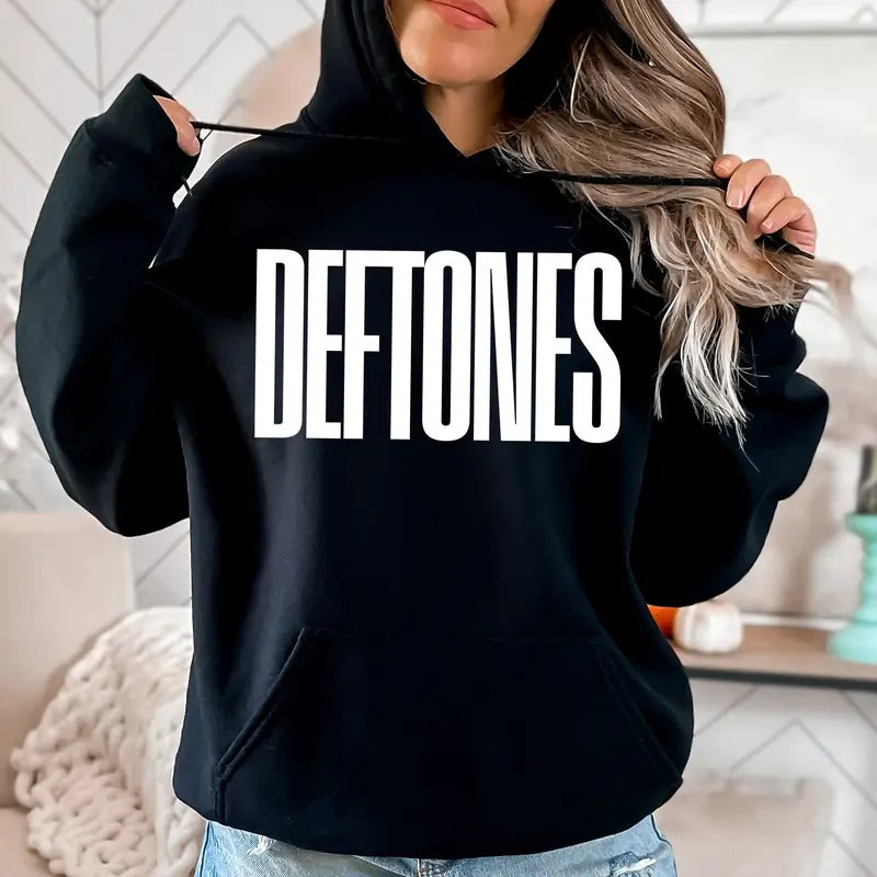 Deftoness Merch, Rock Band Apparel, Nu Metal, Iconic Band Hoodie, Unisex Sweater Pullover Tee Sweatshirt | ZylaModa.com