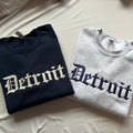 Detroit Embroidered Sweatshirt, Michigan Sweatshirt, University State Inspired T-Shirts, Hoodie | ZylaModa.com