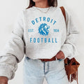 Detroit Football Crewneck Sweatshirt, Lions Sweatshirt, Detroit Fans Gift T-Shirts, Hoodie | ZylaModa.com