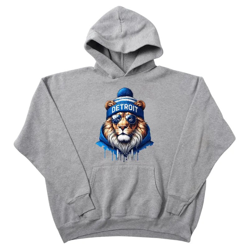 Detroit Football Hoodie Sweatshirt T-shirt, Game Day Shirt, Football Fan Shirt, For Men, For Women | ZylaModa.com